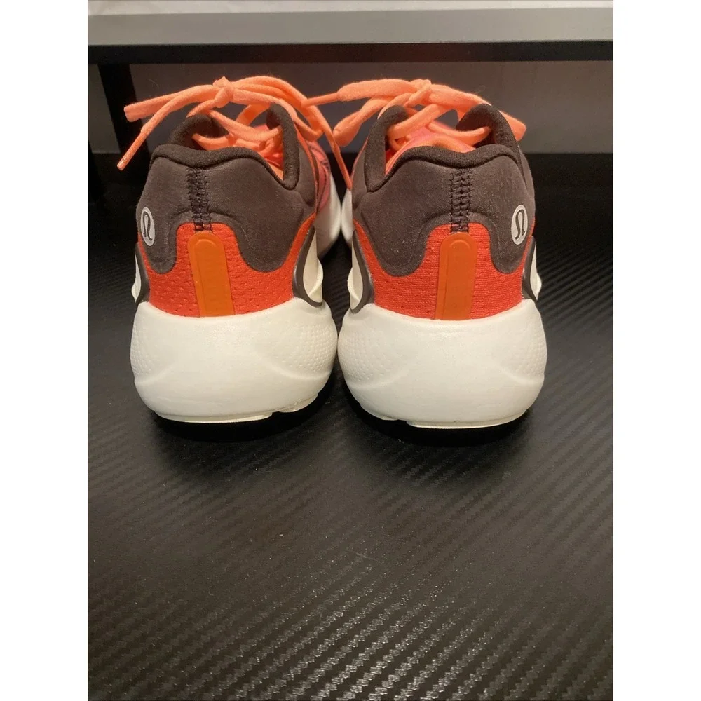 Lululemon‎ Beyondfeel Running Shoes Juicy Peach Bone Espresso Women's Size 8